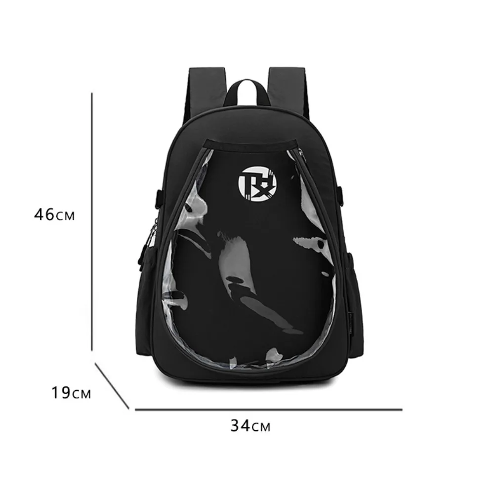 

Multifunctional Tennis Racket Backpack Large Capacity with Shoes Pocket Badminton Rackets Bag Lightweight Waterproof Sports Bag
