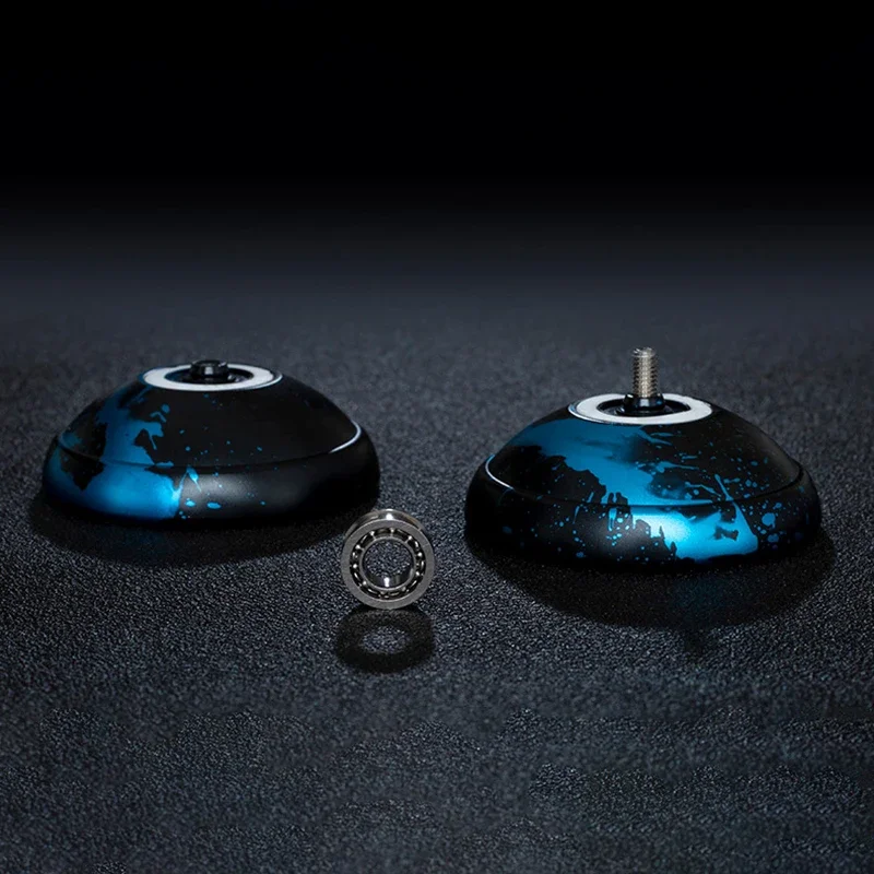 ماجيك يويو ميتال يو يو غير مستجيبة تحمل سبائك الألومنيوم المهنية اليويو لعبة كلاسيكية المنافسة لعب للأطفال الكبار يويو