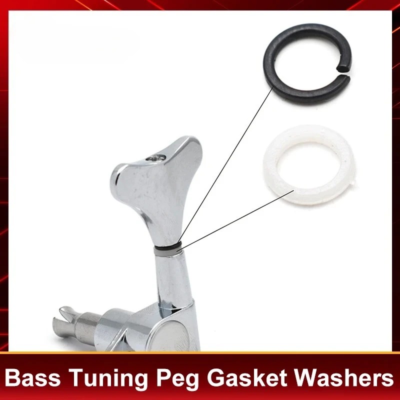 300Sets Bass Guitar Tuning Peg Machine Heads Mounting Ferrules Gasket Washers