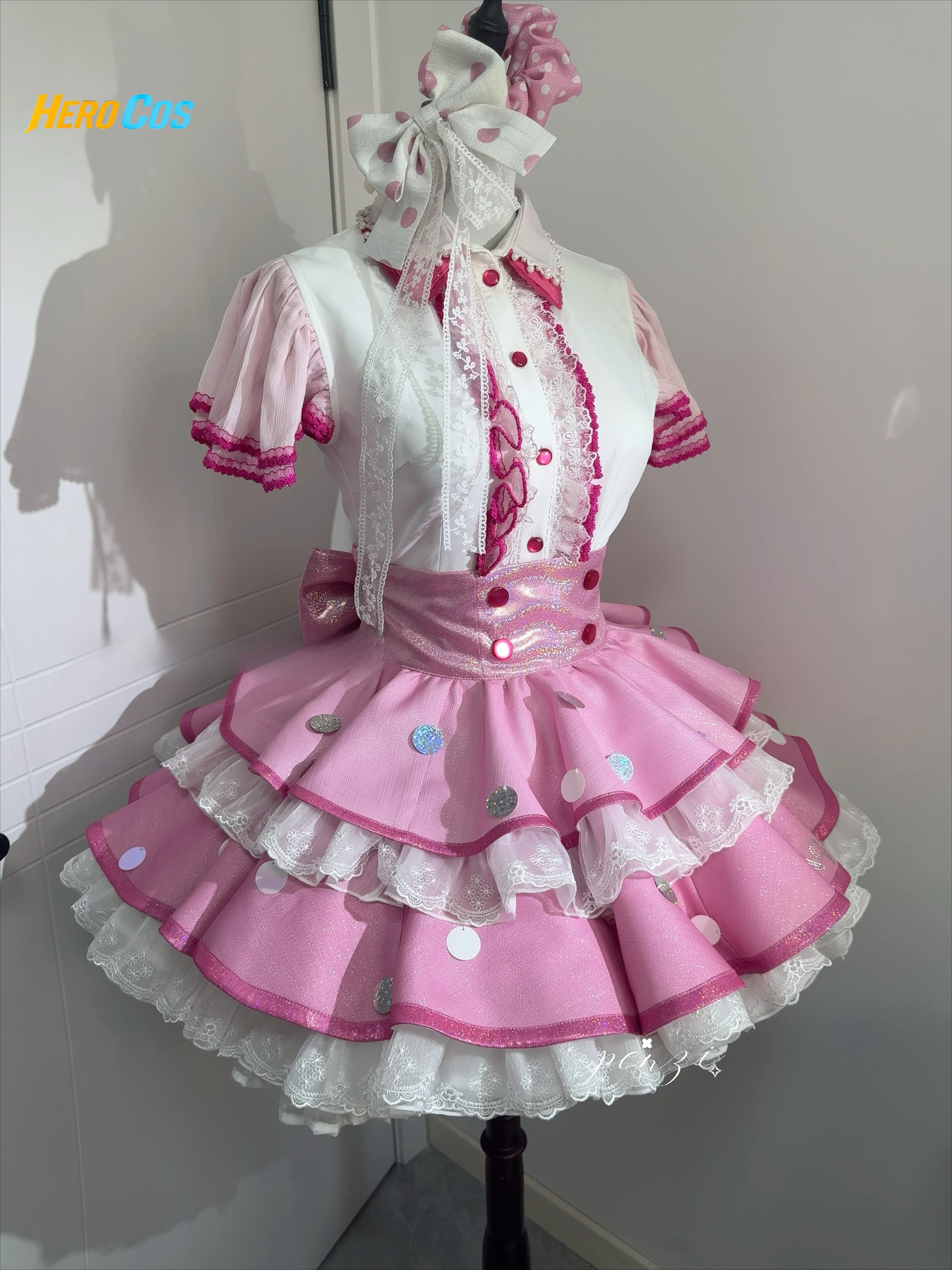 

Костюм для косплея Love Live! Сакураучи Рико, женское платье в стиле Лолита, униформа для Хэллоуина и карнавала, аниме-одежда, праздничный костюм HERO Cos