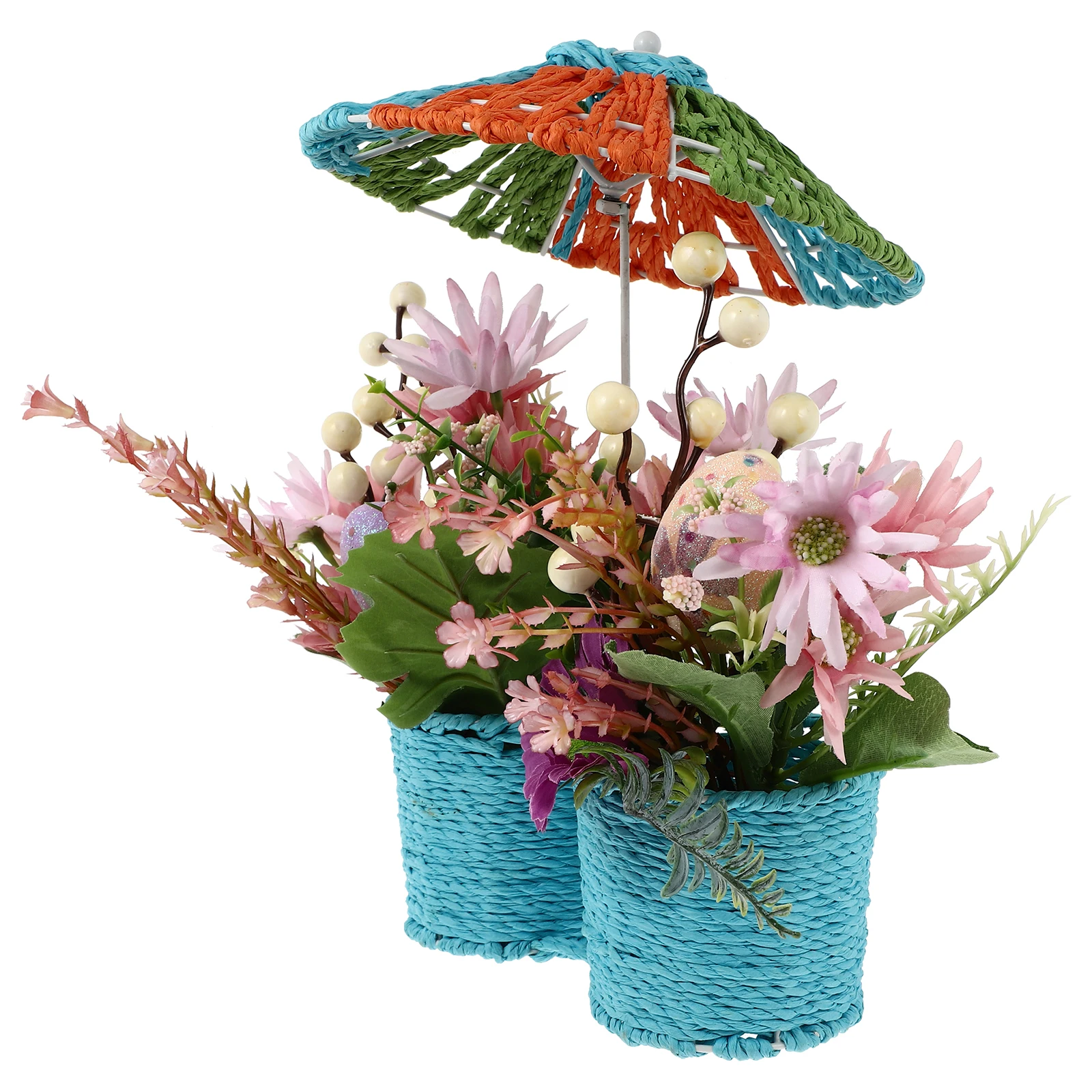 

Artificial Flowers Iron Plants Easter Adornment Wedding Mantle Decor Festival Scene nament Creative Flower Display Home