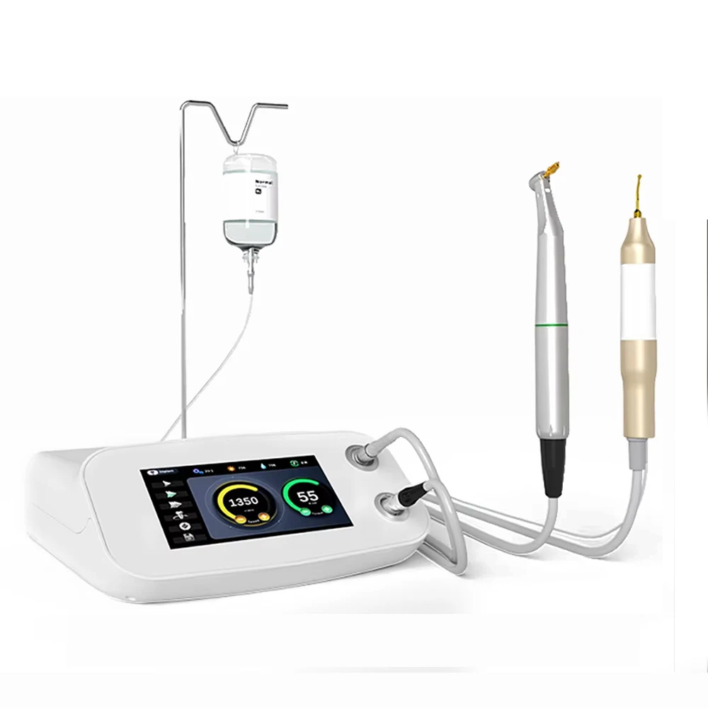 

2 in 1 surgery Implant Motor HD Sensitive Touch Screen Dental Ultrasound Piezo Bone Surgery Machine With Handpiece and Piezo tip