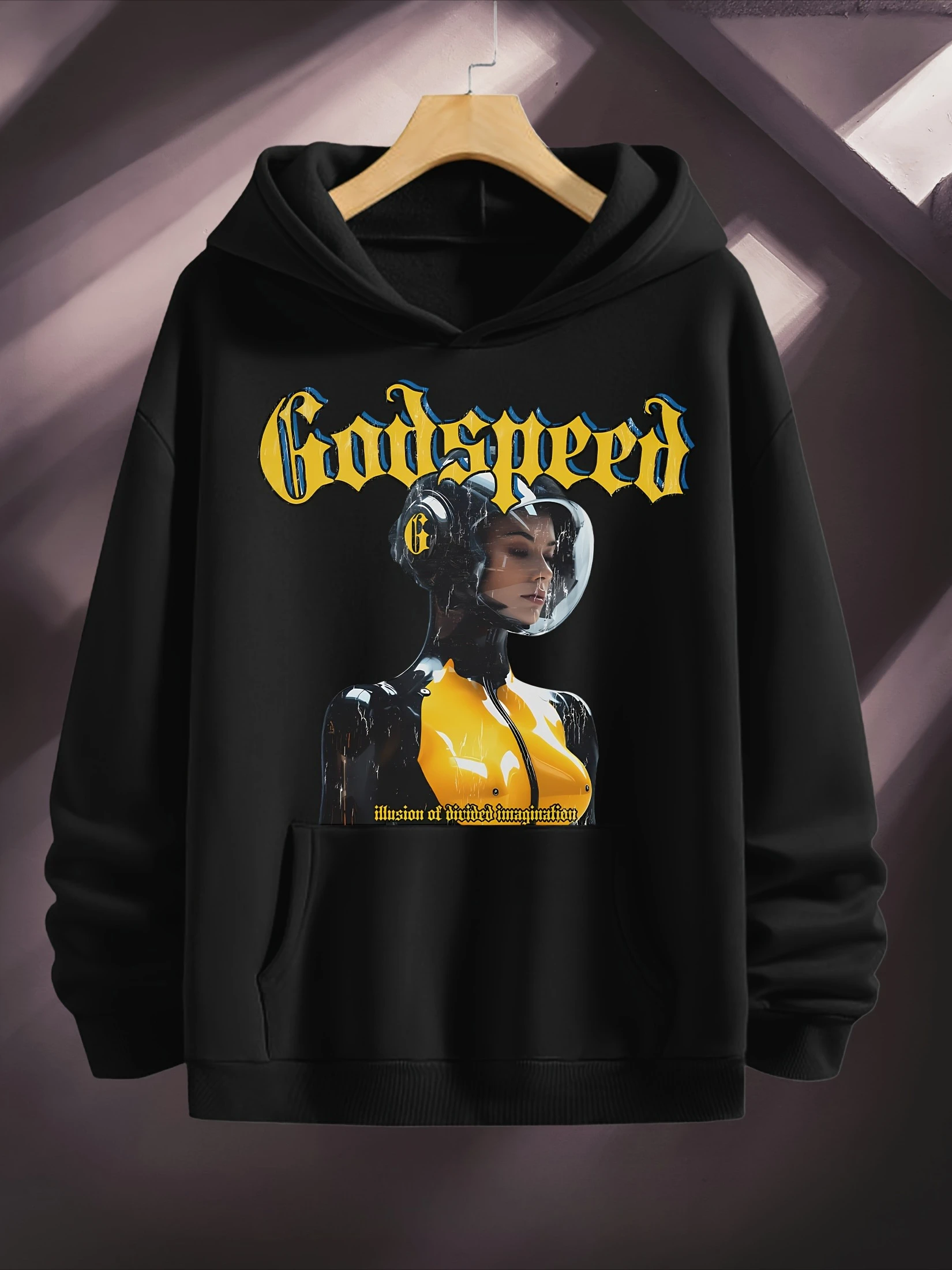 

Gothic Graphic Print Autumn and Winter Men's and Women's Hoodies Casual Loose Outdoor Street Sports Training Brand Fashion Trend