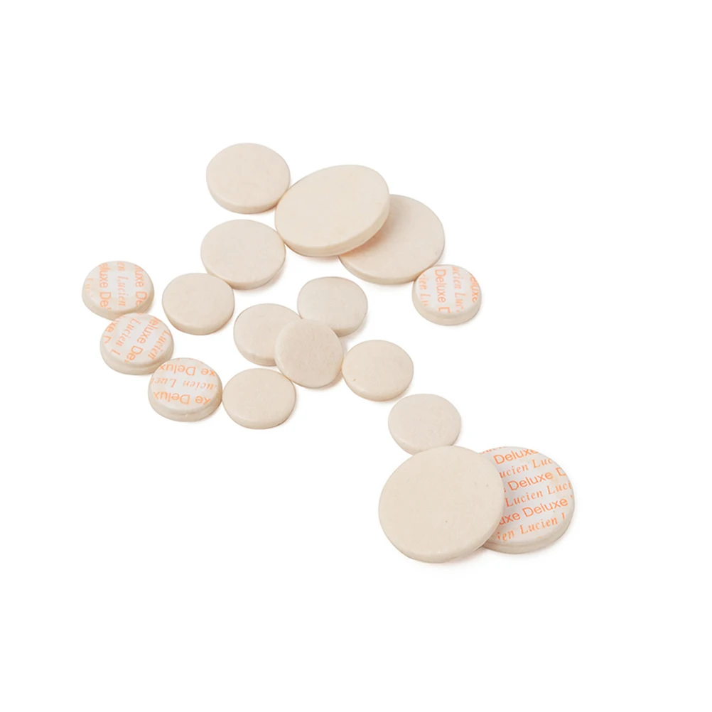 

17 Pcs Pads Clarinet Sound Hole Cushion Woodwind Replacement Musical Instrument Key
