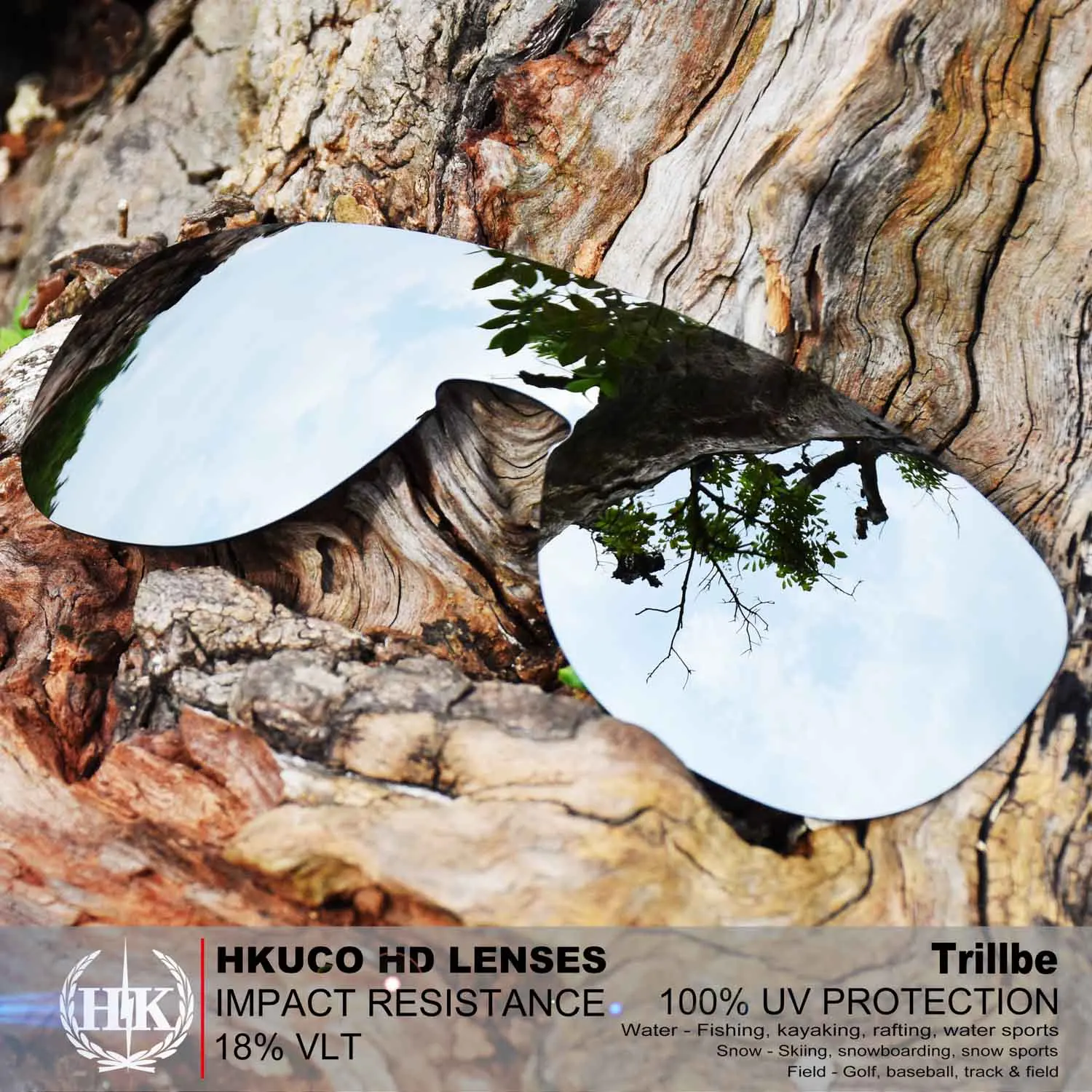

Hkuco Mens Replacement Lenses For Trillbe Sunglasses Polarized