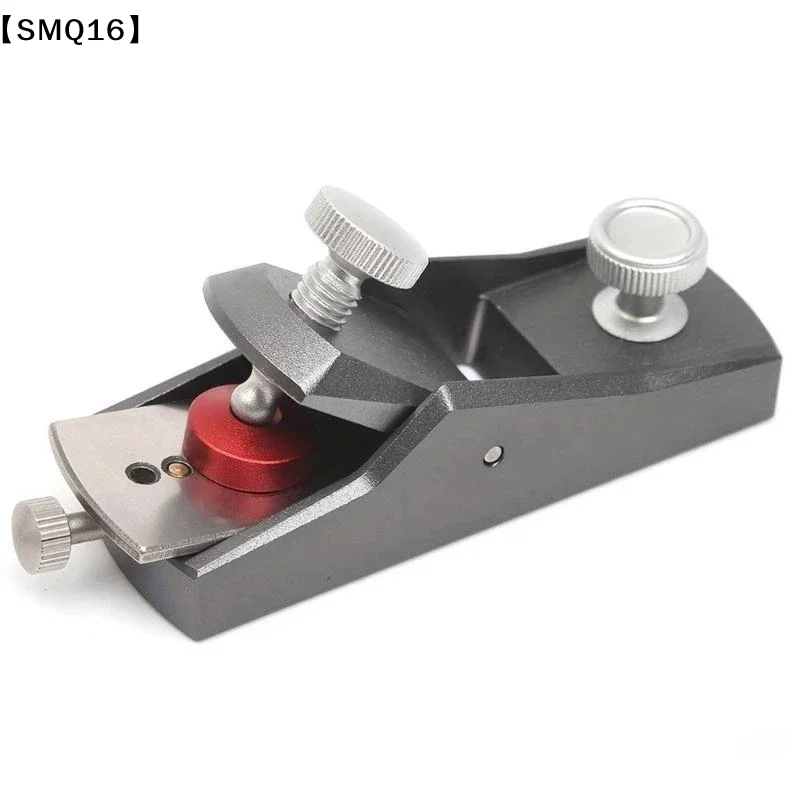 Adjustable Aluminum Alloy Hand Plane With Precision Knobs  Steel Blade For Woodworking DIY Furniture Projects【SMQ】