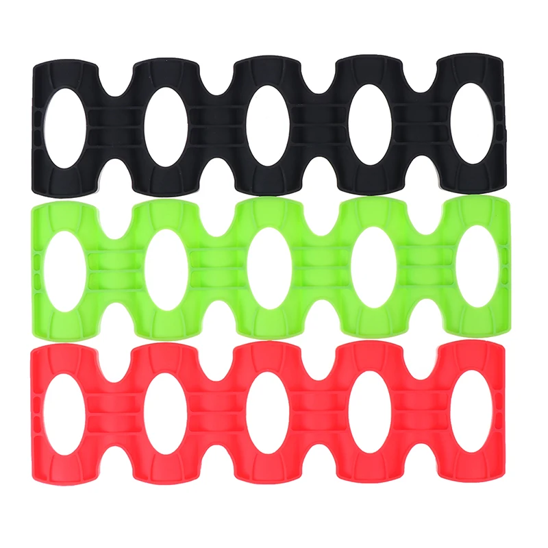 Beverage Can Organizer Holder Silicone Stacker Cans Fridge Mat Beverages Rack Stacking Tool Storage Organizer Wine Bottle Holder