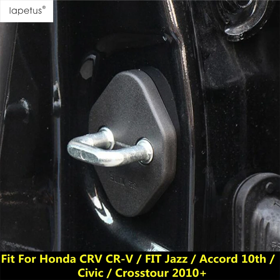 

Car Door Lock Protection Cover Kit Trim Accessories For Honda CRV CR-V / FIT Jazz / Accord 10th / Civic / Crosstour 2010 - 2023