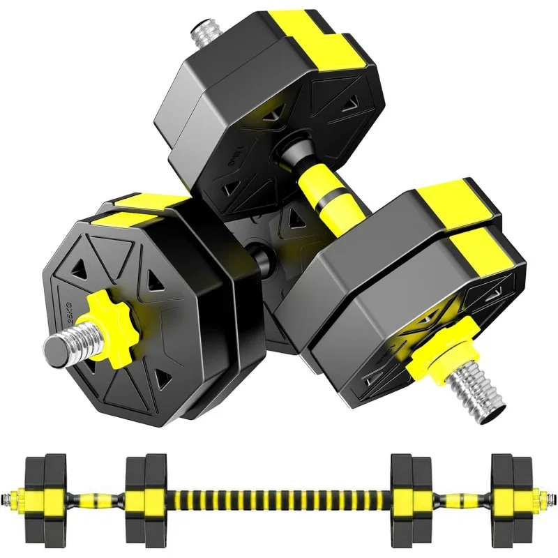 

-Dumbbells-,Free Weights Set With Connector,Fitness Exercises For Home Gym Suitable Men/Women