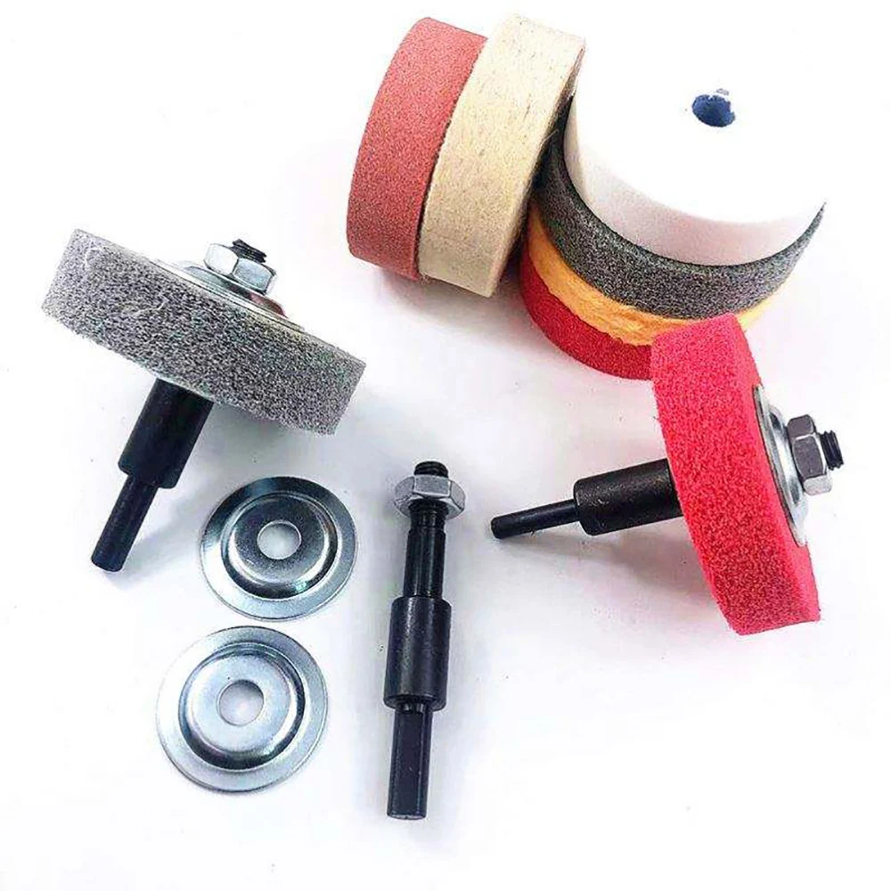 6mm/8mm Shaft Arbor Extension Rod Arbor Threaded Shaft Adapter Angle Grinder Connecting Rod for Cutting Disc Polishing Wheel 1pc
