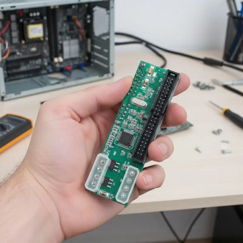 2.5 inch 3.5 inch SATA HDD to PATA IDE 39 40 Pin Converter Adapter Improve Old Desktop Usage for Hard Drive Data Access