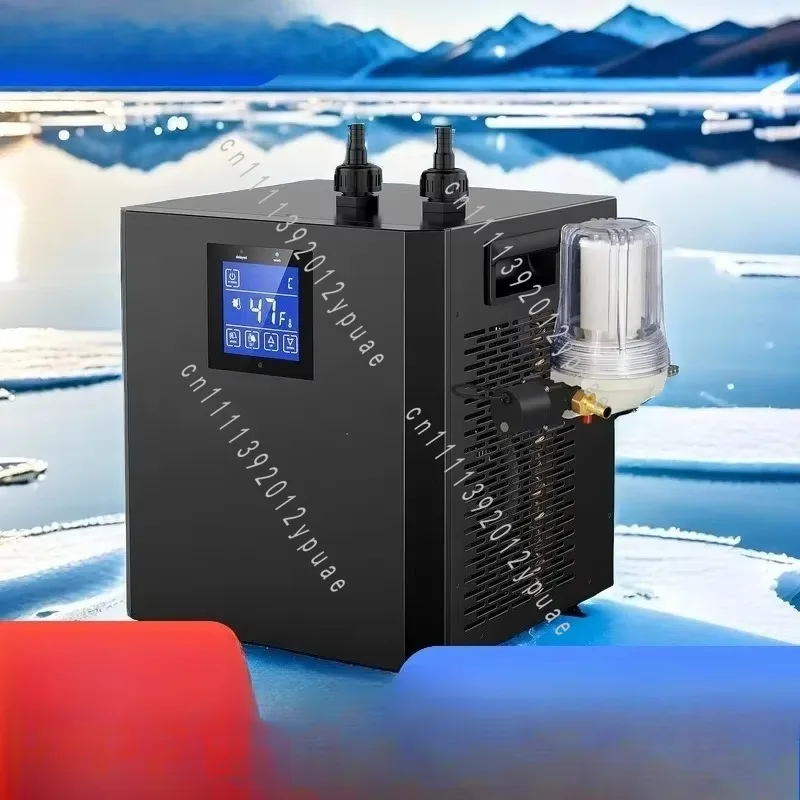 Home Cold Water Ice Bath Chiller, Equipped with External PP Cotton Filter, Fitness Spa Equipment for Muscle Recovery