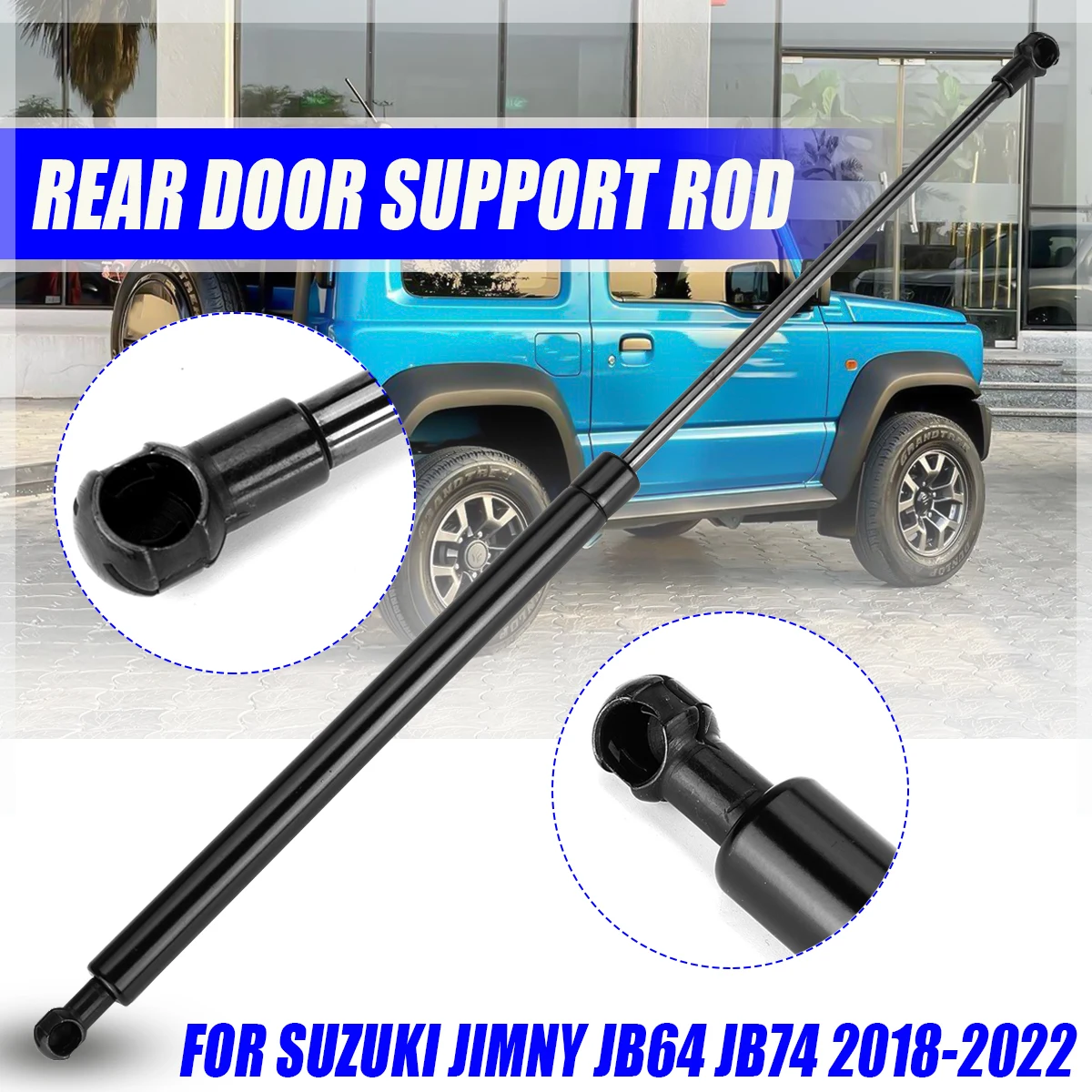 

1PC for Suzuki Jimny JB64 JB74 2018 - 2022 Rear Door 90-degree Door Support Rod Gas Struts Spring Lift