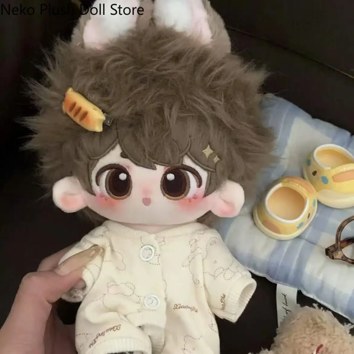 

No Attributes Cosplay Soft Plush Doll Body Dress Up Cotton Stuffed Plushie Pillow Toys 20cm Xmas Gift