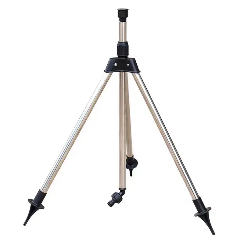Automatic Rotating Sprinkler Tripod 360-Degree Meg Nozzle Garden Irrigation Watering Tool for Plants