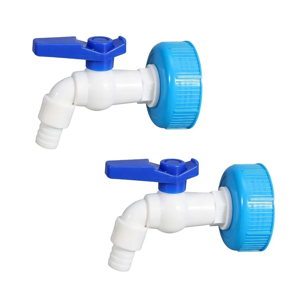 2pcs Plastic Water Cover For Tap For IBC Tank Water Storage Distribution Tank Adapters For IBC Water Tank Gardening Accessories