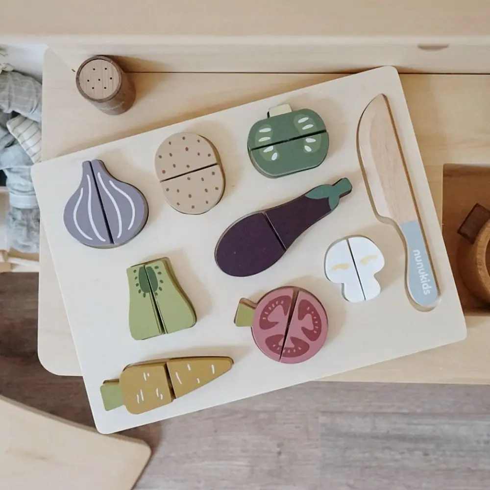 

Interesting Fruit Cartoon Animal Jigsaw Hamburg Montessori 3d Wooden Puzzle Ice Cream Colorful Baby Wooden Toys Parent-Child
