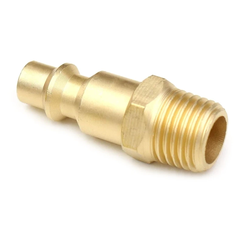 5pcs/set Air Fitting Air Coupler and Plug Kits Solid Brass Quick Connector Set Drosphip