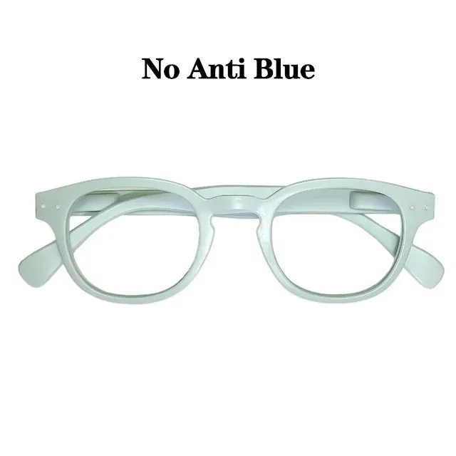Lesebrille für Männer und Frauen, Sport-Lesebrille mit quadratischem Rahmen, runde Brillen mit Federscharnier, Computerbrille +0+3,5+4,0 – Detail 9