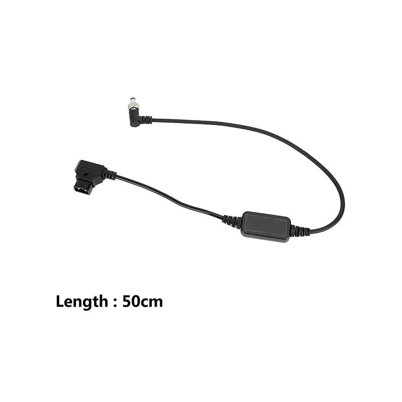 CAMVATE D-Tap для блокировки прямоугольного кабеля постоянного тока 2,5 мм, выходной шнур питания 12 В (19,68 дюйма) для силовых видеоустройств, мониторов, подсветки