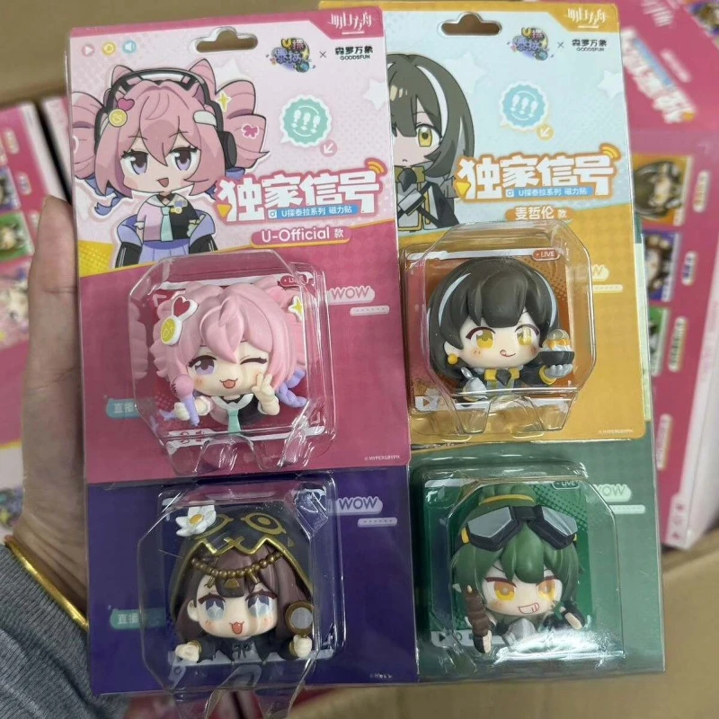 

Cartoon Arknights Exclusive Signal U Explore Terra Anime Figure Blind Box Toys Refrigerator Magnet Collection Decoration Gifts