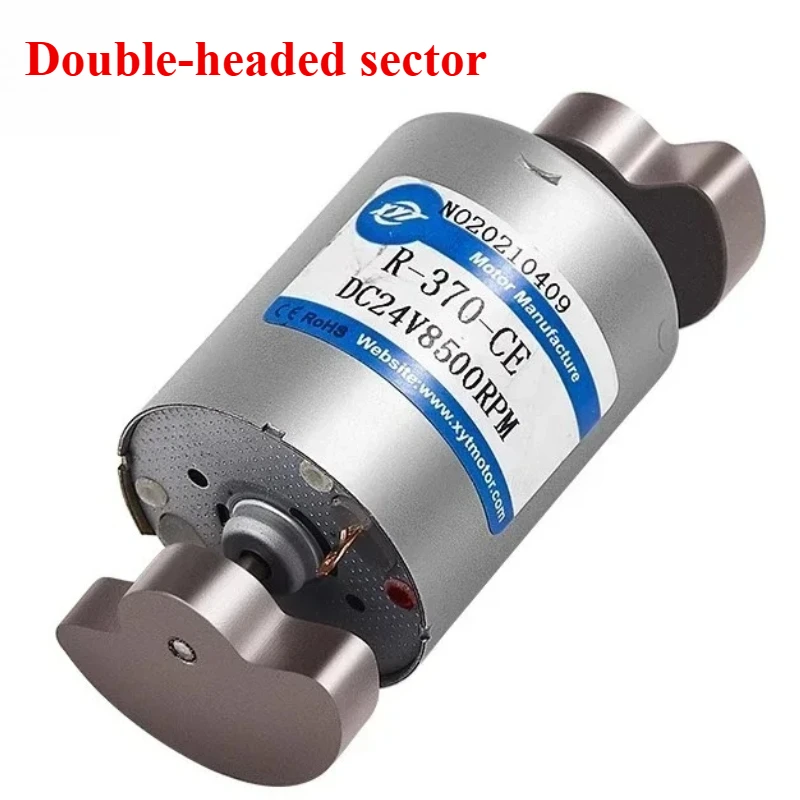 1pcs RF-370 진동 블록이있는 고속 12v 370 DC 전기 모터 고품질 마이크로 카본 Brushmicro DC 모터