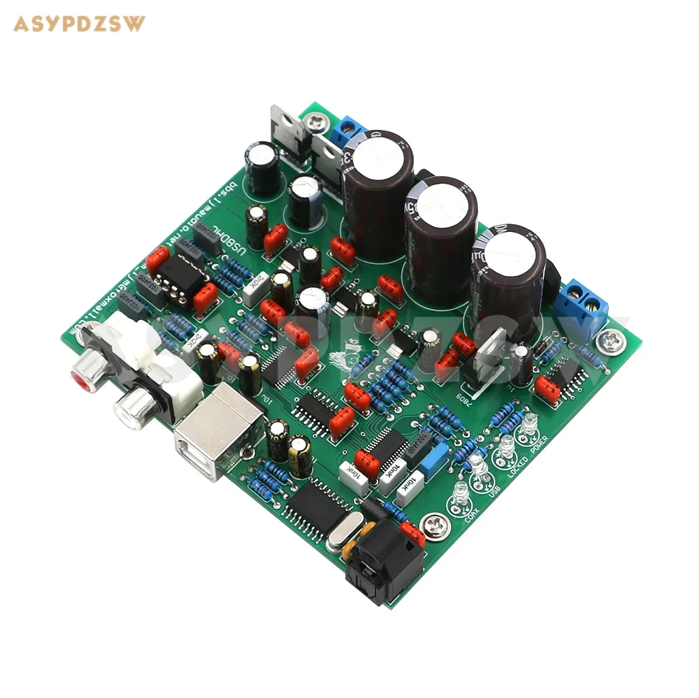 CS4398 DAC With USB Optical fiber 24/192K decoder 32K-192K/24BIT DIY Kit/Finished board