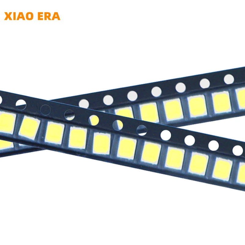 100 stücke 2835 SMD LED Rot Gelb Grün Weiß Blau Orange UV-Licht Emittierende Diode PCB DIY Assorted Kit