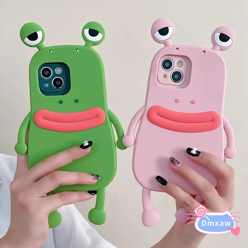 3D Cute Frog Phone …