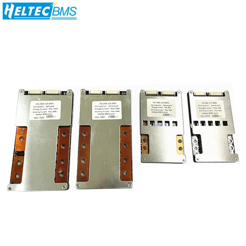 Heltec 48V 60V Bms 16S 60A 80A 120A 160A 200A 250A 300A 350A Lifepo4/Lipo Batterij bescherming Boord Zonne-energie Opslag