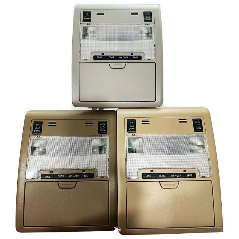 

Высококачественный потолочный светильник для чтения с переключателем управления люком для Toyota Land Cruiser LC200 2008-2020