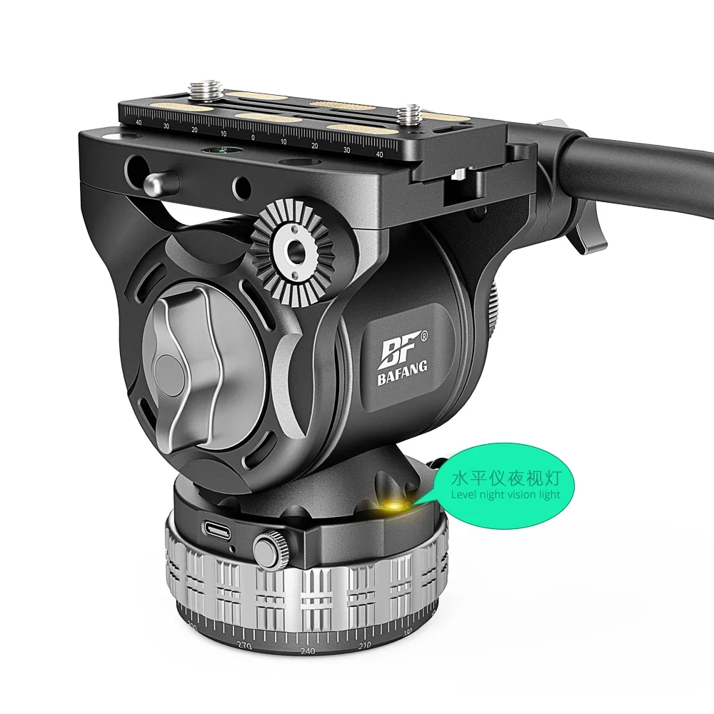 

2026 Premium f Professional Aluminum Alloy Camera Fluid Pan Head for Studio Photography Shooting/Studio