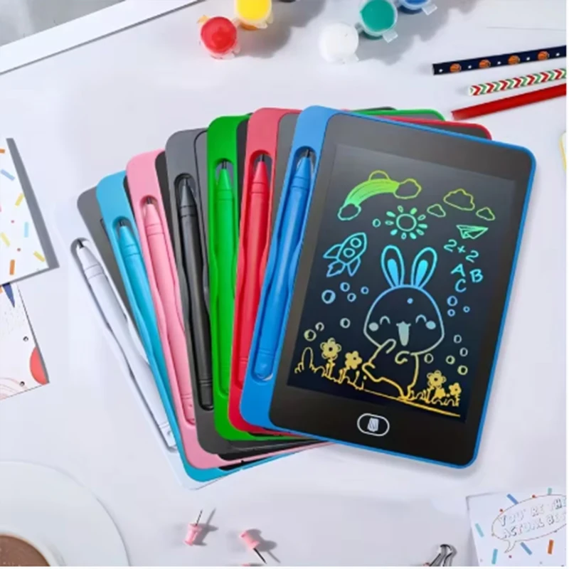 4.4-inch Mini LCD Handwriting Board, Children's Portable Drawing and Writing Board