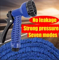25FT-200FT Expandable Magic Hose Lightweight Design Durable Materials 7 Water Spraying Functions Gun Home Garden Watering Tools