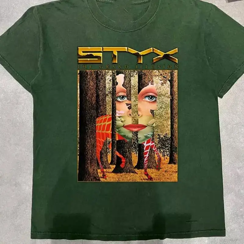 

Styx Band The Grand Illusion 2025 T Shirt Full Size S 5Xl