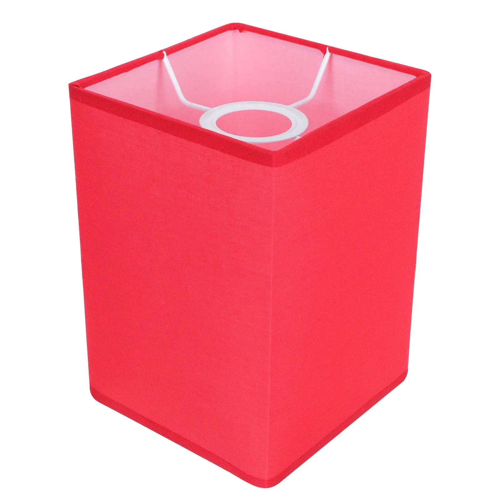 

Square Lamp Cover Ornament Premium Material Diffuse Lighting Decor for Table Desk Lamp Warm Elegant Atmosphere Lampshade