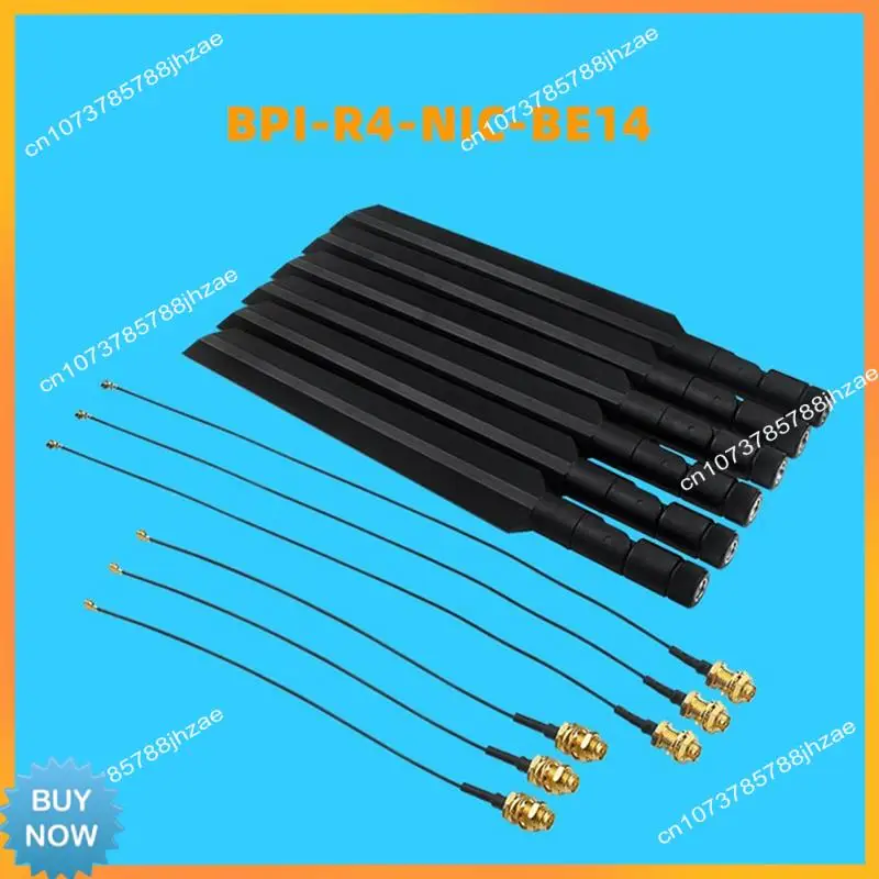 A10R 6 шт. для Banana Pi BPI-R4 BPI-R4-NIC-BE14 Wi-Fi 7 модульная антенна внешняя антенна для Banana Pi R4