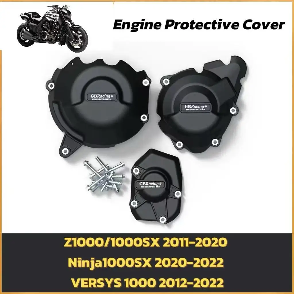 

Suitable For Kawasaki NINJA1000SX / Z1000 / Z1000SX / VERSYS1000 2011-2023 2024 For GBRacing Motorcycle Engine Protection Cover