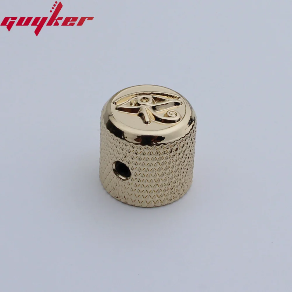 Guyker Potentiometer Knob Eye of Horus Surface Inner Diameter 6MM For Electric Guitar or Bass Accessories