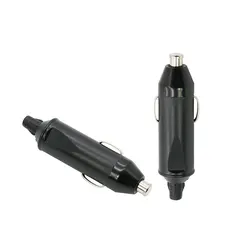 High Quality 12V 24V Auto 15A Male Car Cigarette Lighter LED Socket Plug Connector Adapter USB Cigarette Lighter Charger Plug