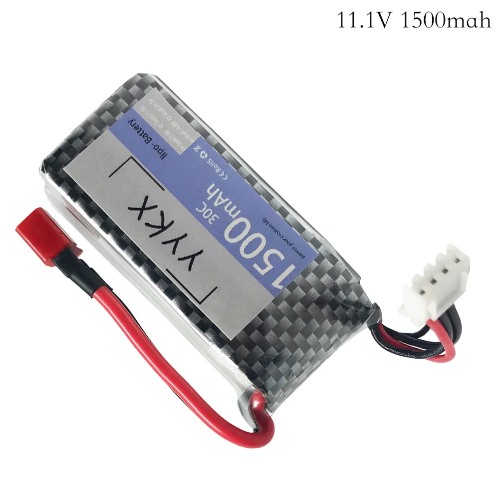 11.1 v 1500mAh 30C Ad Alta Potenza LiPo Batteria T/XT60/Spina 11.1 v 1500mah Lipo Ricaricabile batteria Per RC Auto Aereo Elicottero