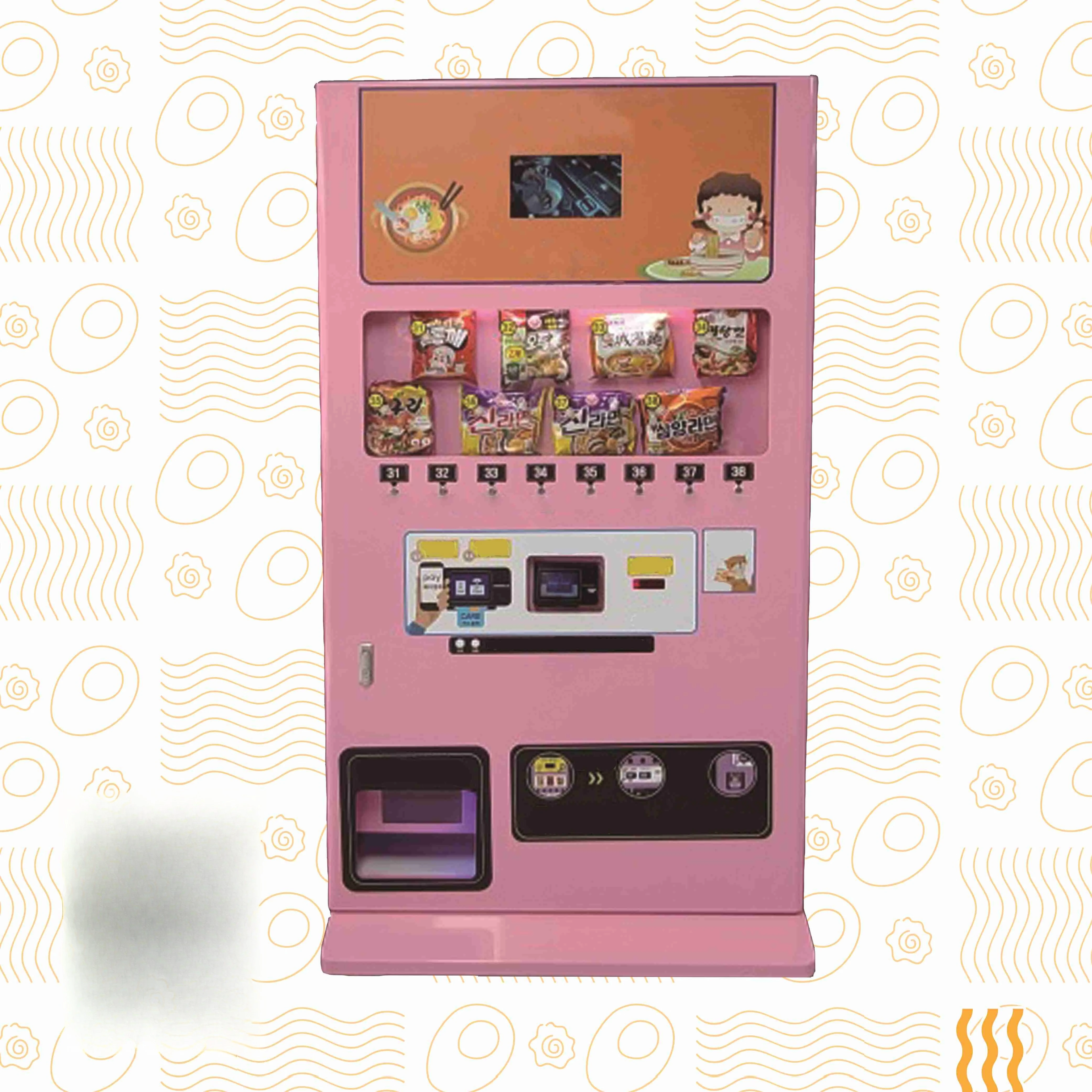Automatic selling instant noodle machine Selling ramen machine