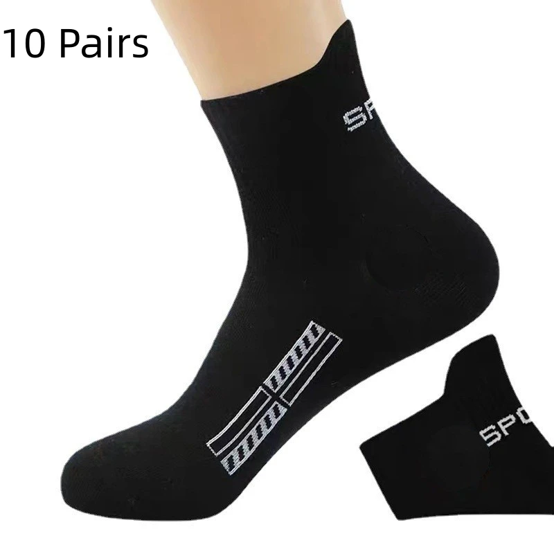 10 Pairs High Quality Lot Man Socks Casual Breathable Sweat-absorbent Socks Men Cotton Socks Run Sports Socks Men