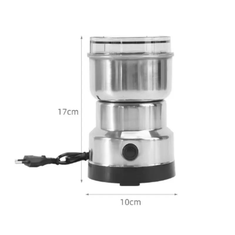 

Stainless Steel Household 4 Blade Grinding Coffee Meat Garlic Portable Machine