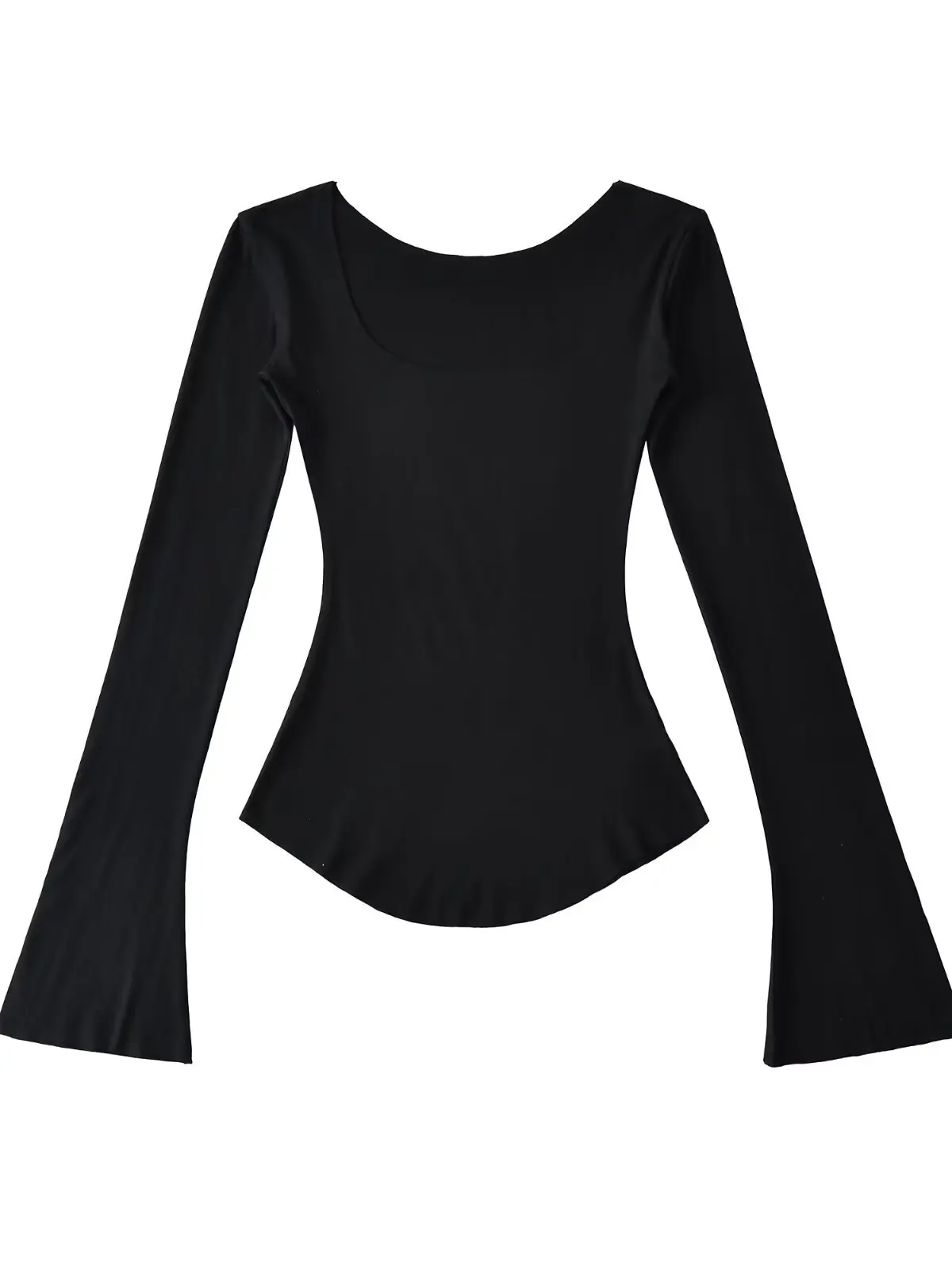 Slim Fit Long Sleeve T-Shirt Women's Elegant Collar Top plus Size Base Layer Shirt Multi-Color Thin Polyester Summer 2026