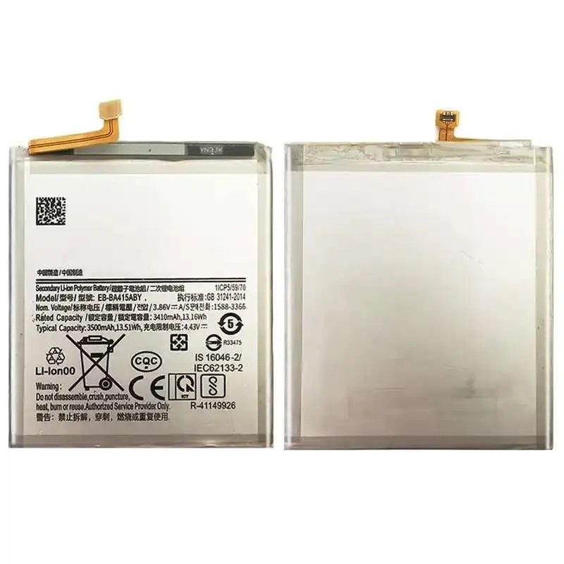 

EB-BA415ABY Battery For Samsung Galaxy A41 A415 A415F