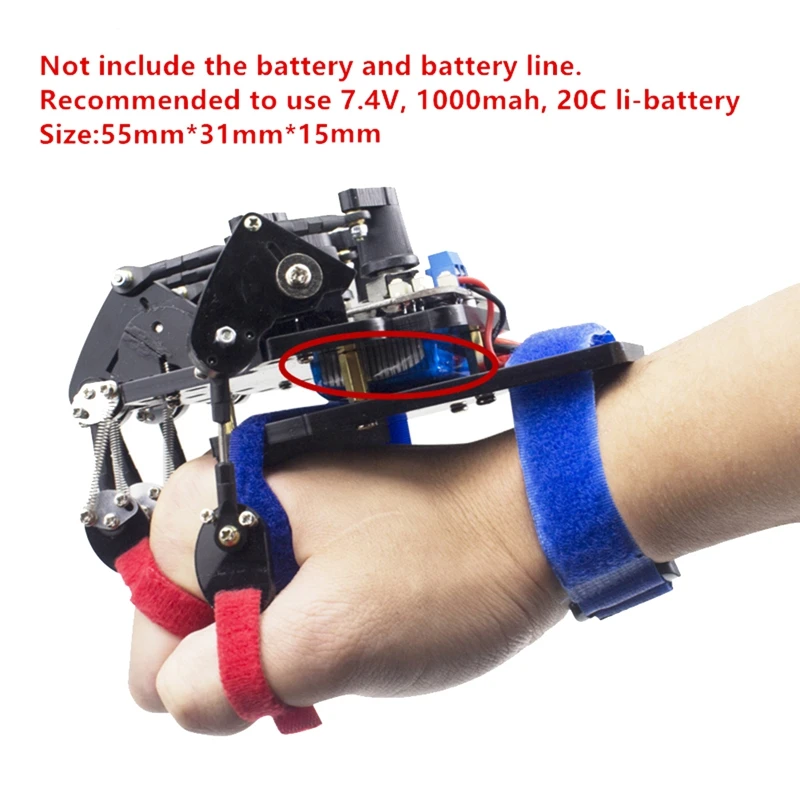 Wearable Mechanical Glove Robot Control Glove Somatosensory Control Of Exoskeleton Robot Control