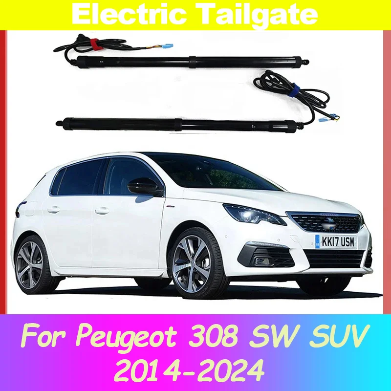 For Peugeot 308 SW SUV 2014-2024 Electric Tailgate Sensor Automatic Adjustable Automatic Door Auto Supplies Car Accsesories