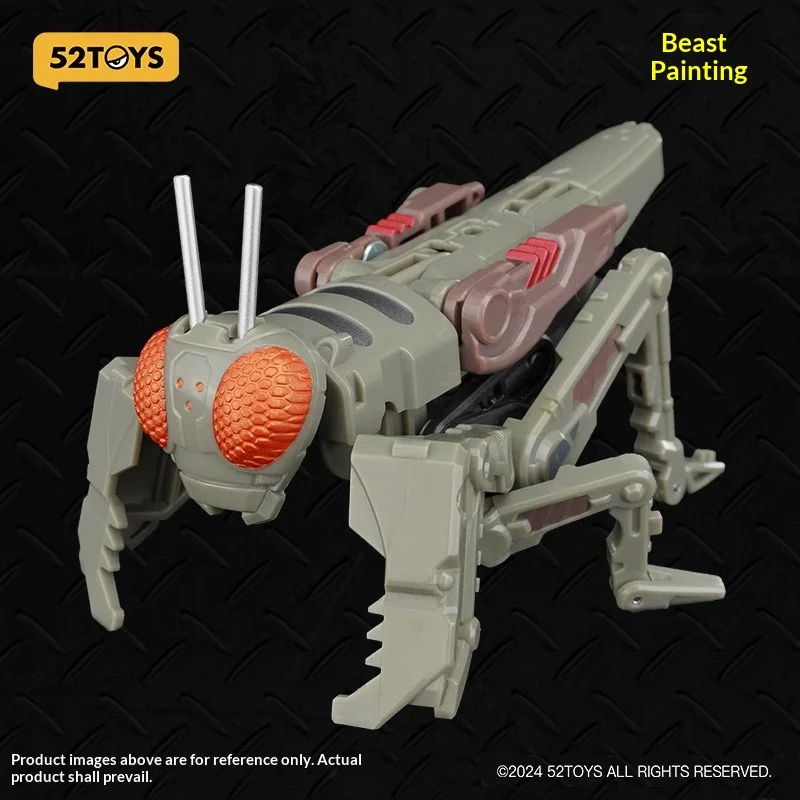 52TOYS Beastbox Zombie Crawler Transforming Mecha Toy, modèle fini original chinois, figurine d'action de collection pour collectionneurs