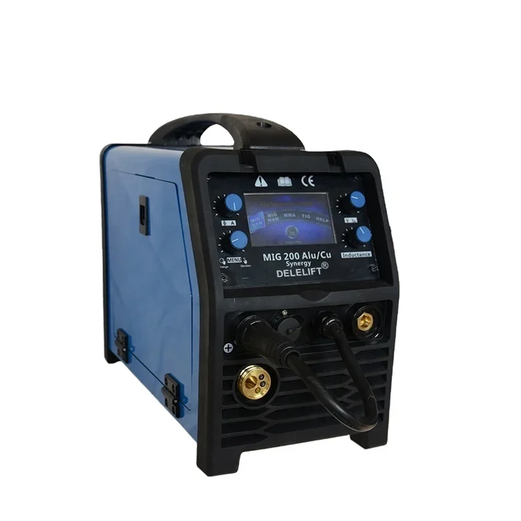 DPC MIG-200 Multi-function Mix Gas Welding Machine Single Phase AC220V Metal Welder and Aluminum Mig Welder NEW